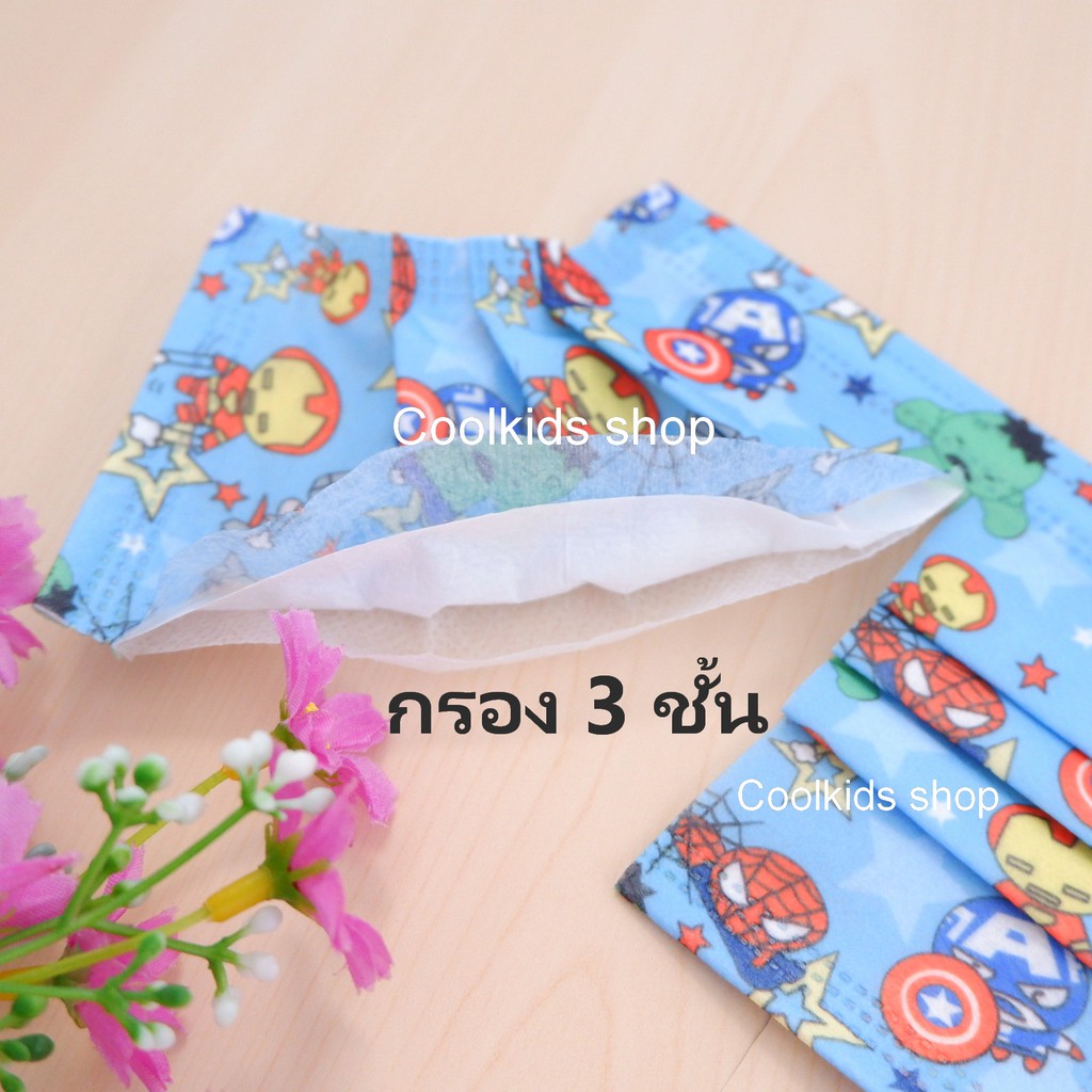 💥Sale💥{พร้อมส่ง}👧🏻แมสเด็กงานเกรดดี👦🏻1กล่อง 50ชิ้น
