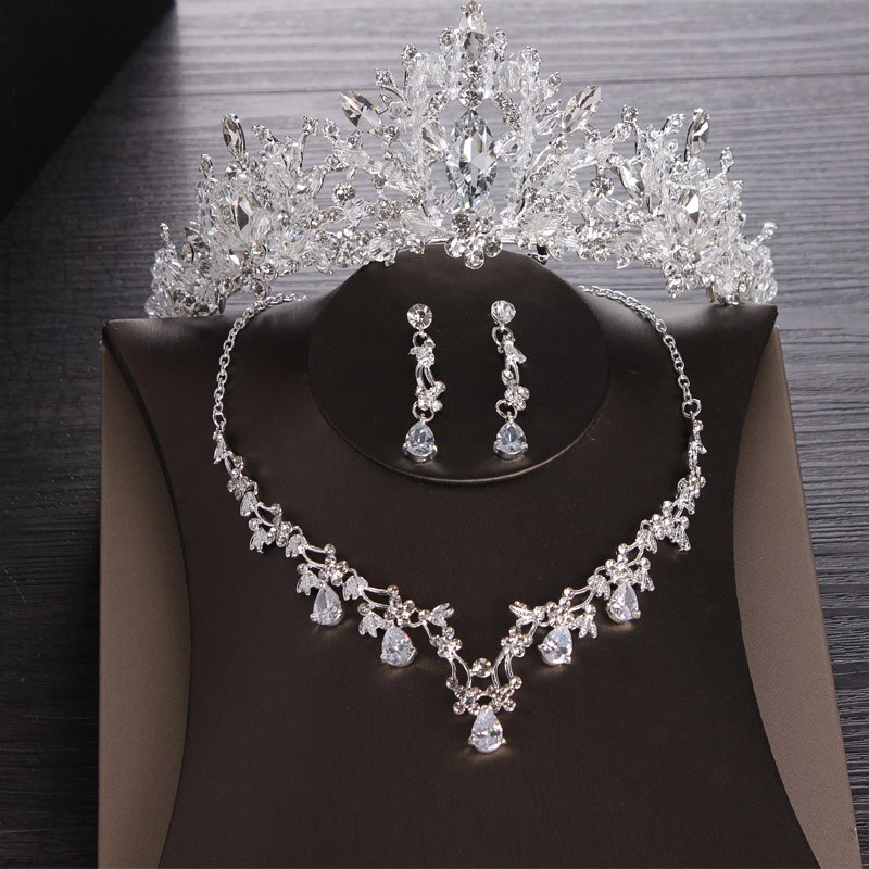 Bridal Hair Jewelry AAA Zircon Tiaras and Crowns Zirconia Headpiece For Brides Women Princess Queen Headband Wedding Accessories