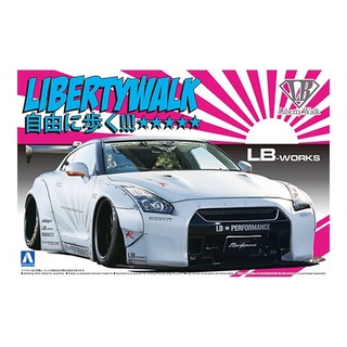 Aoshima 1/24 Liberty Walk LB-Works Nissan GT-R (R35) Ver.2