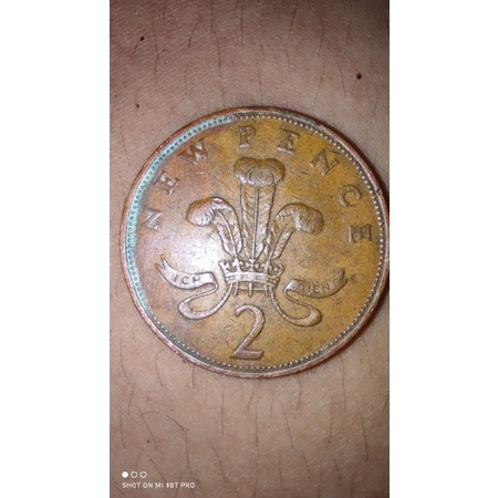 เหรียญ 2 เพนนี ปี 1971หายาก