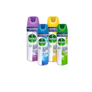 ❗สินค้าพร้อมส่ง2ขนาด❗เดทตอล สเปรย์ รุ่นใหม่ (Dettol) ฆ่าเชื้อไวรัส 99.9% 450 ml นำเข้าจากสิงค์โปร์