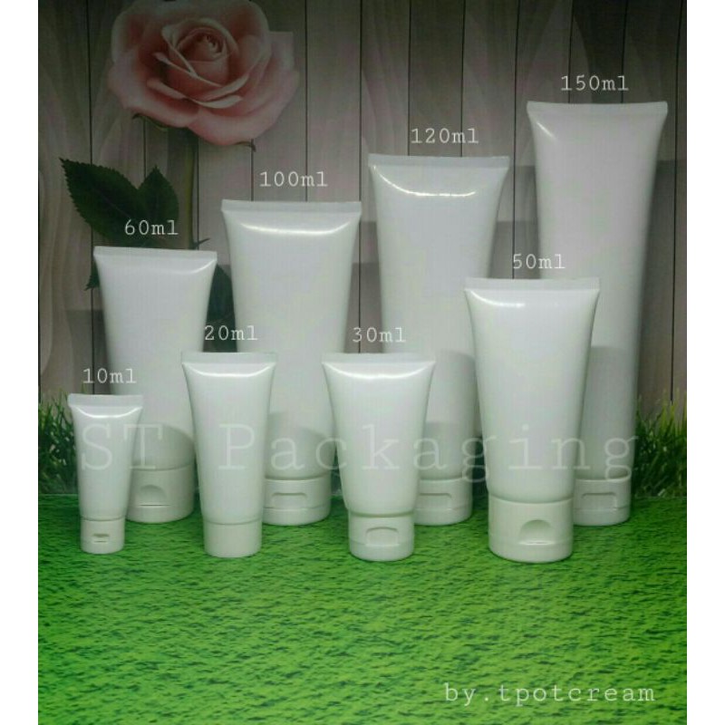 โลชั่นเครื่องสําอาง Tube Bottle 100 มล. / ครีมสบู่บํารุงผิวหน้า et