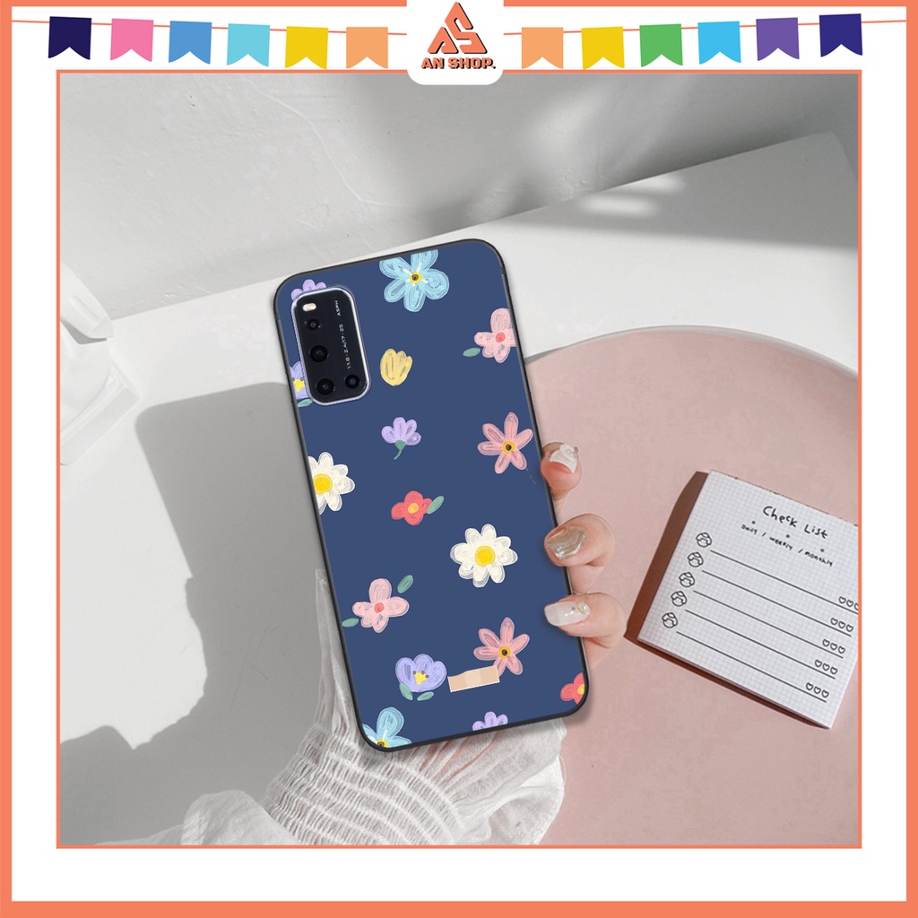 เคสโทรศัพท์สําหรับ Vivo V19 / V20 3D Flower Art ภาพวาดสีน้ํามัน