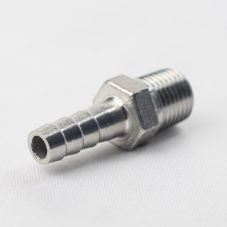 [ใบกำกับภาษี] ท่อสวมสายยาง-หางปลา-STAINLESS-แสตนเลส SIZE : 2" - 4" Fitting HOSE-NIPPLE