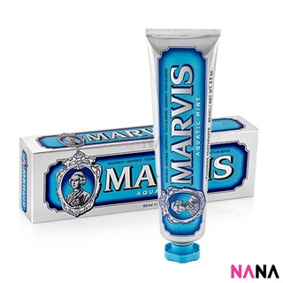 MARVIS Toothpaste Aquatic Mint 85ml (Blue, Anti-Tartar)