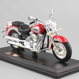 โมเดลรถมอเตอร์ไซค์ YAMAHA 2001 ROAD STAR ทำจากเหล็ก สัดส่วน 1:18