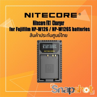 Nitecore FX1 Travel Charger (for Fujifilm NP-W126 / NP-W126S batteries) ประกันศูนย์ไทย snapshot snapshotshop