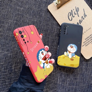 เคสโทรศัพท์ซิลิโคนเหลวสำหรับ OPPO Reno3 4G Reno3 5G Reno3 Pro 5G  Reno3 Pro 4G Reno3 Youth เคสนิ่มบางกันกระแทกลายการ์ตูนแพนด้าพร้อมกล้องเต็มเลนส์