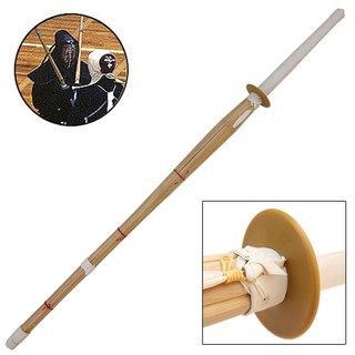 ดาบเคนโด้ ไม้ไผ่ 竹刀 Shinai ชิไน สำหรับฝึก Kendo ดาบไม้ ซามูไร Bokken ดาบญี่ปุ่น Bamboo Wooden Sword Samurai Katana ทนทาน