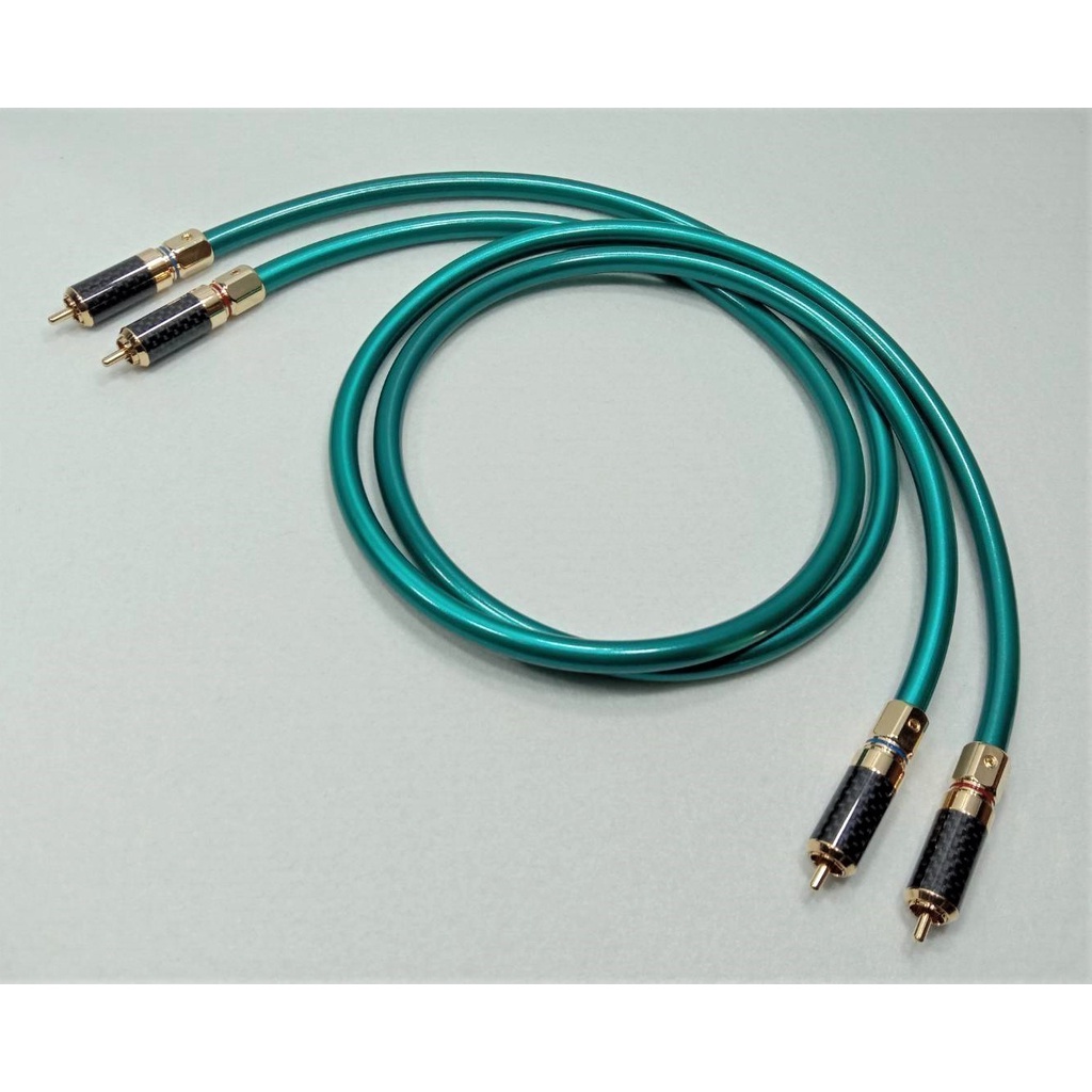 ...สายสัญญาณ RCA ORTOFON Reference 8NX หัวแจ็ค RCA Carbon Kevlar ชุบทอง หรือโรเดียม แบบ 2 เส้น