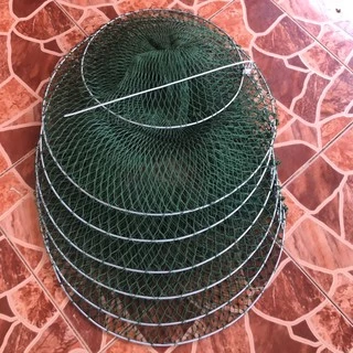 กระชัง ชิงหลิว ยาว ขัง ปลา ใส่ ปลา กว้าง 50 cm ยาว 1.8-3เมตร มีที่บักดิน