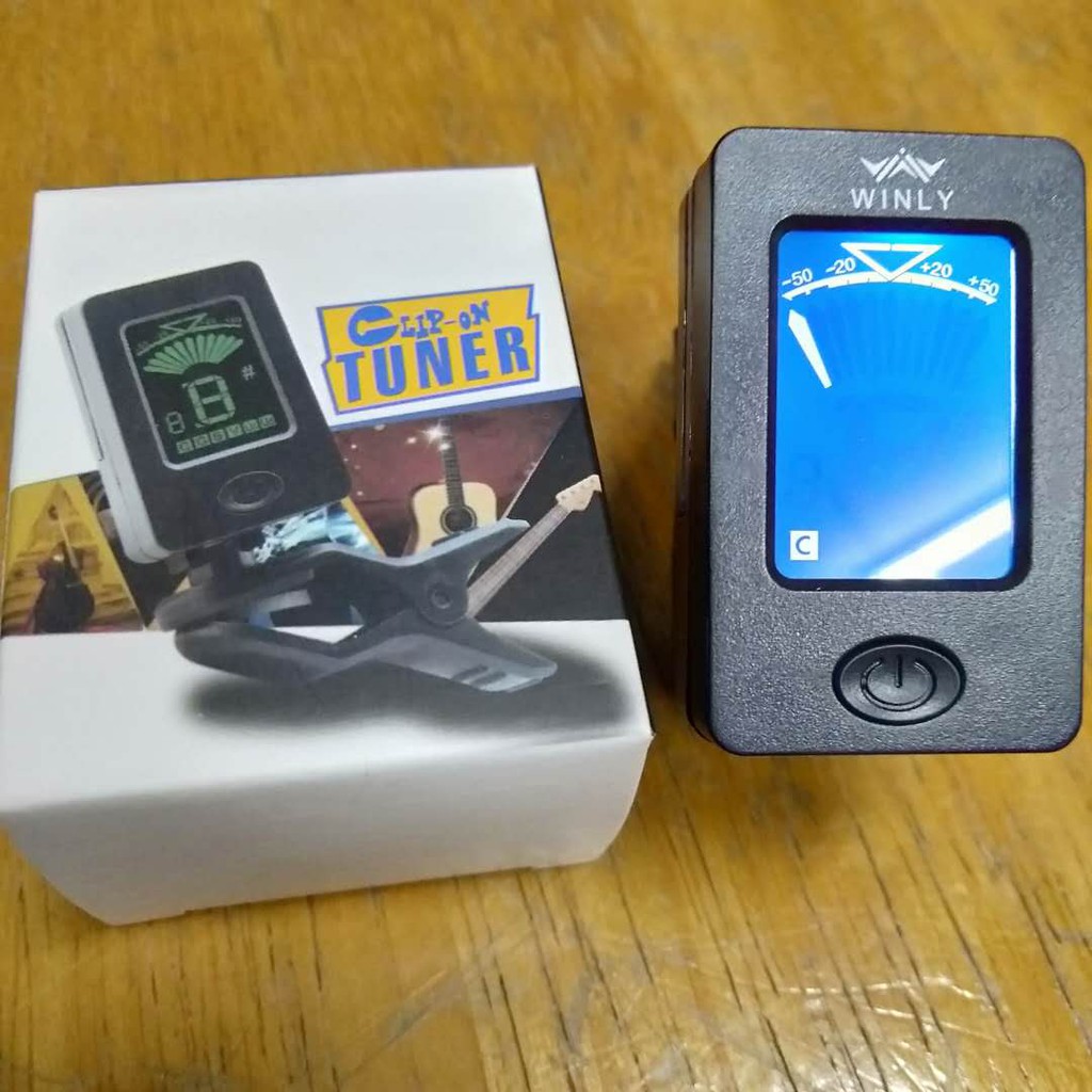 Clip On Tuner สําหรับกีตาร์ Ukulele ไวโอลินเบส