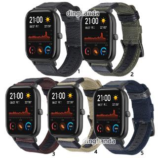 สายไนล่อนสายแทนกีฬาทอสำหรับ Huami Amazfit GTS 2e GTS2 mini GTS3