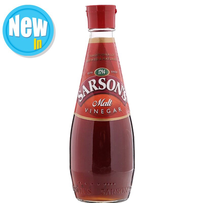 Sarsons Malt Vinegar 250ml. Sarsons Malt Vinegar 250ml.