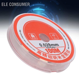 ELE Consumer 328.1ft 0.028mm Diamond Wire LCD Screen Separation Cutting Line Mobile Phone Repair Tool