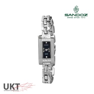 นาฬิกา SANDOZ รุ่น SD99247SS04 หน้าดำ สำหรับผู้หญิง