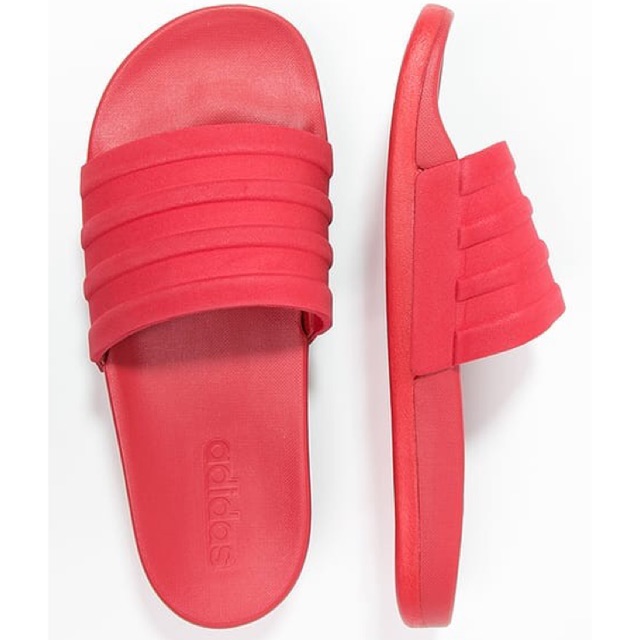 พร้อมส่ง!!💥รองเท้าแตะ Adidas Adilette CF 7uk สีแดง👟 ของแท้ 100%‼️