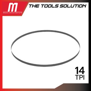 Milwaukee ใบเลื่อยสายพาน 44-7/8" 14TPI (1 ใบ) 48-39-0510