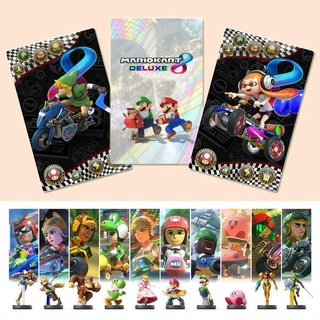 สวิตช์ NFC Mario Kart 8 คุณภาพสูง พร้อมกล่องเก็บโลหะ 20 ชิ้น ต่อชุด