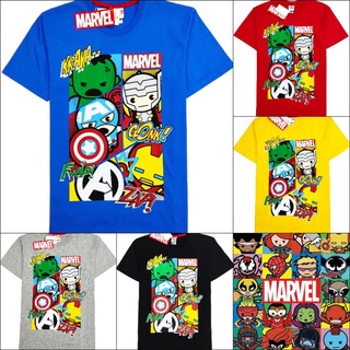 เสื้อยืดเด็กโต อเวนเจอร์ Avengers อก36" (ลิขสิทธิ์)