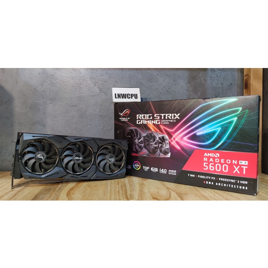 การ์ดจอ ASUS ROG RX5600XT มีประกัน