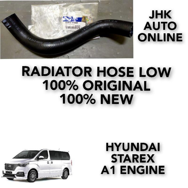 HYUNDAI STAREX A1 ENGINE RADIATOR HOSE LOW 25415-4H000