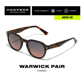 HAWKERS Carey Pink WARWICK PAIR แว่นกันแดด เหมาะสำหรับผู้ชาย และผู้หญิง สามารถป้องกันรังสี UV400 สินค้าดีไซน์ออกแบบจากประเทศสเปน. Sunglasses for Men and Women, unisex. HWPA22CKX0