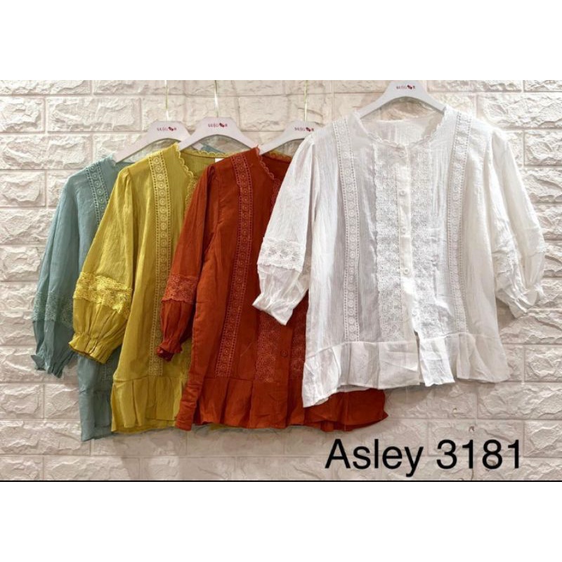 Kemeja Asley เสื้อเชิ้ตผู้หญิงเกาหลี