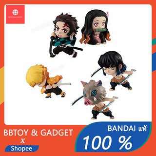 Demon Slayer: Kimetsu no Yaiba Adverge Motion Set Kimetsu no Yaiba Candy toy ดาบพิฆาติอสูร ของเล่น ของสะสม🔥bandi แท้100🔥