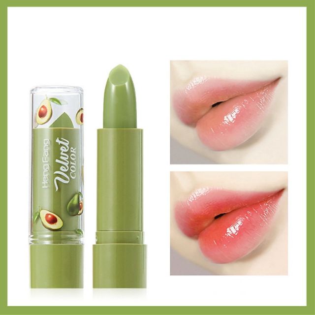 Lip Treatment 12 บาท HH1038(1ชิ้น)อะโวคาโดลิปมันเปลี่ยนสี Hasaya ลิปบาล์ม​ ลิปบำรุงปาก Beauty
