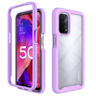เคสโทรศัพท์มือถือ Tpu กันกระแทกกันกระแทกสําหรับ Oppo A12 A15 A31 A52 A71 A54 A74 A93 5G 360