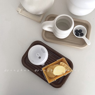Ins ถาดเคสสําหรับใส่จัดเก็บเครื่องเขียนปากกาดินสอเครื่องเขียนสไตล์เกาหลี