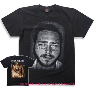 คอตต้อนคอกลม❈เสื้อยืด Postmalone Posty เสื้อยืดแขนสั้น post malone rapter rapteeS-5XL