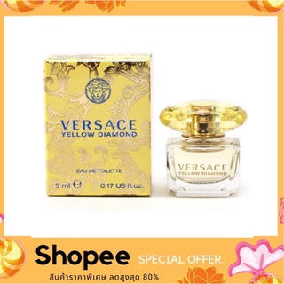 Versace Yellow Diamond For Women EDT 5ml. (ของแท้100% กลิ่นชัด ไม่มีก็อปเกรดใดๆ)