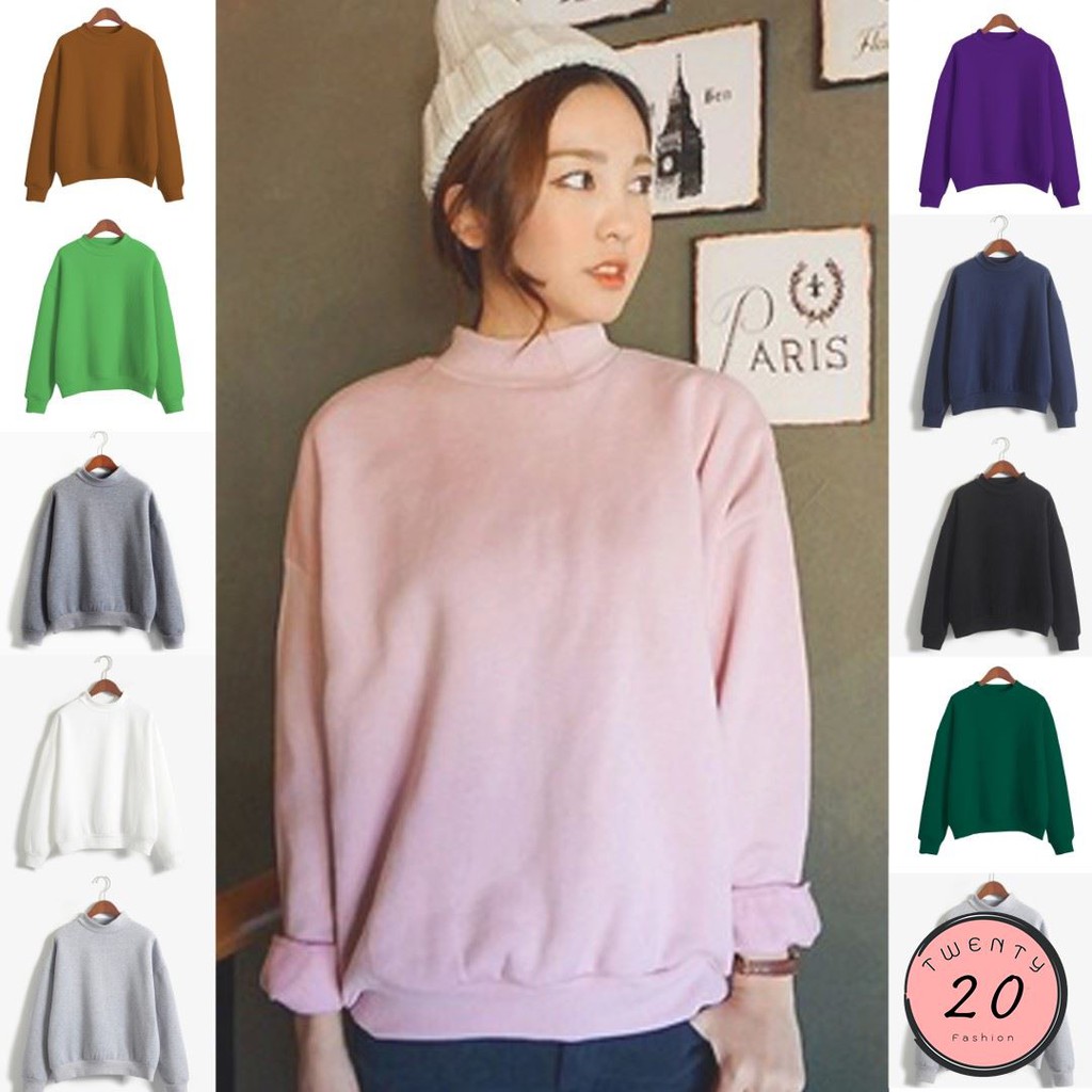 New2023 เสื้อกันหนาวแขนยาวจั๊ม 16 สี เซตที่ 1