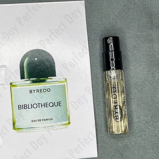 「น้ำหอมขนาดเล็ก」Byredo Bibliothèque, 2017 1.5ML