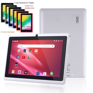ใหม่ แท็บเล็ต Q88 7 นิ้ว Quad Core HD แอนดรอยด์ 4.4 กล้องคู่ WiFi สําหรับเด็ก
