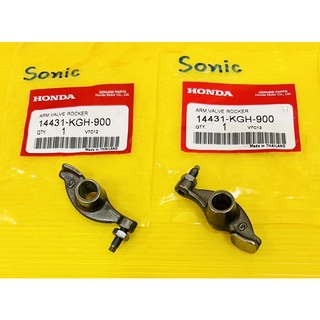 กระเดื่องวาล์ว Sonic ,Sonic125 ,Sonicเก่า ,โซนิค ,โซนิก แท้HONDA(VCM) (ราคาต่อคู่) กระเดื่องวาว