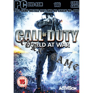 call of duty world at war แผ่นเกมส์ แฟลชไดร์ฟ เกมส์คอมพิวเตอร์  PC โน๊ตบุ๊ค