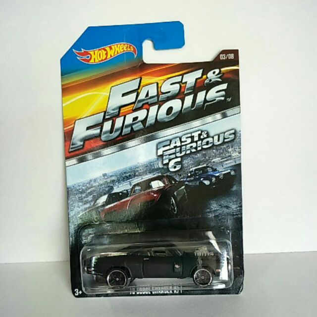 รถเหล็ก Hot wheels 70 DODGE CHARGER R/T (Fast & Furious 6) (ib025)