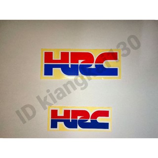 สติ๊กเกอร์เครื่องหมาย HRCสินค้าของเเท้สินค้ามีสองขนาดน่ะครับ