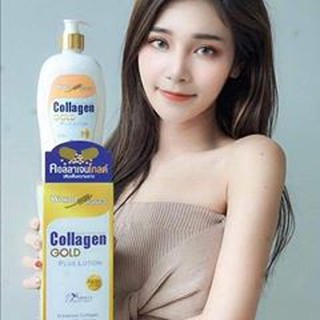 คอลลาเจนโกลด์โลชั่น ผิวขาวเนียนใส Collagen Gold Plus Lotion SPF 60 (500ml)