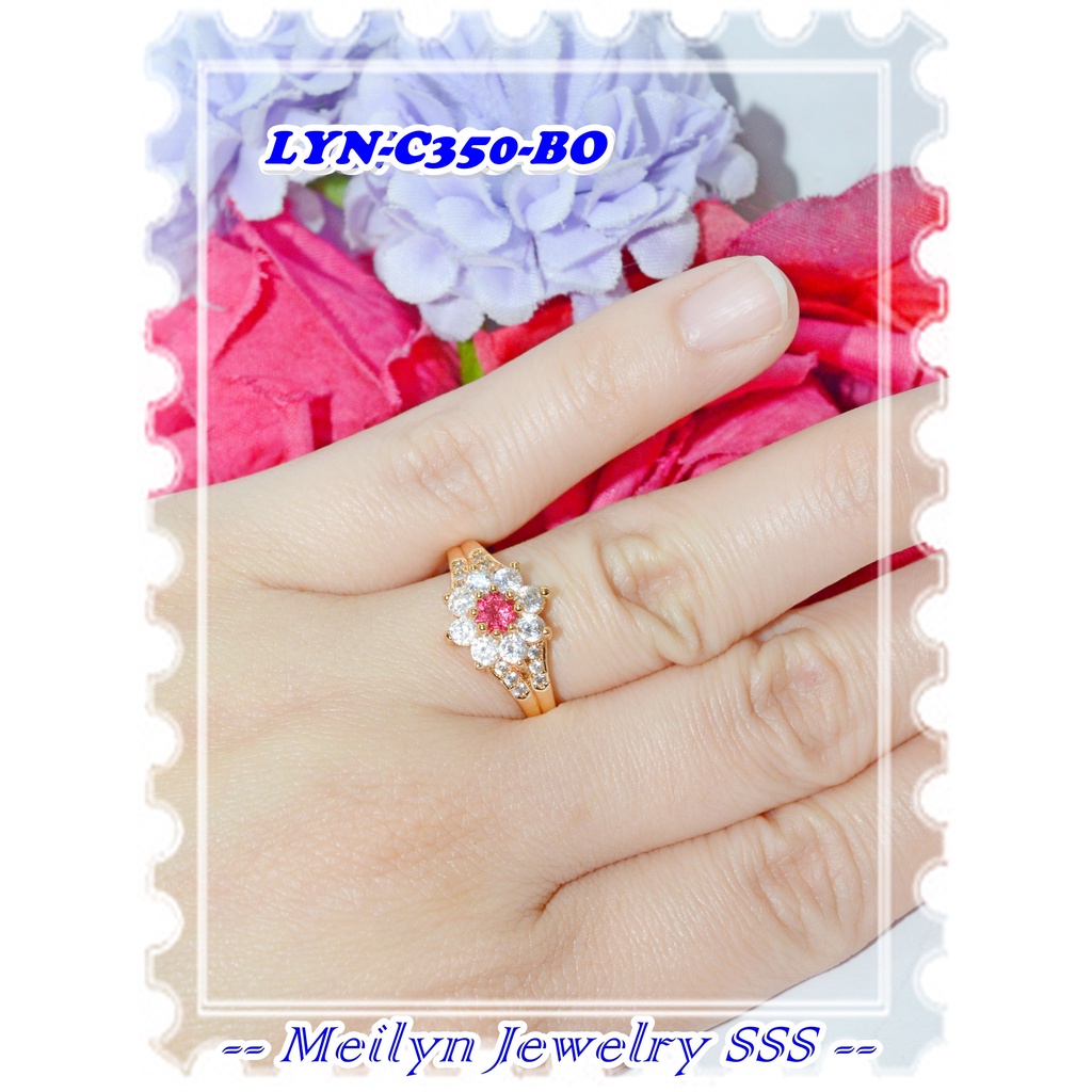 LYN Original Meilyn Brand 18K Gold Plated Ring