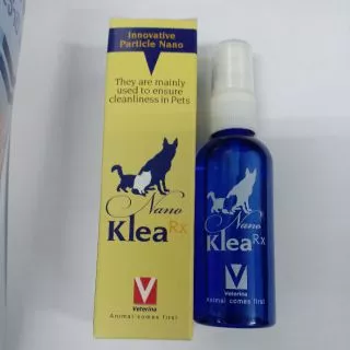 Nano Klea Spray นาโนสเปร์ย50ml สุนัข แมว สัตว์อื่นๆ(lotใหม่เปลี่ยนสีกล่อง)