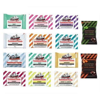 Fisherman's Friend ฟิชเชอร์แมนส์ เฟรนด์ ลูกอม Fisherman Friend ทุกรสชาติ ขนาด 22 กรัม