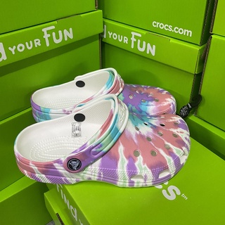 Crocs รองเท้าลําลอง สวมหุ้มข้อ สําหรับสตรี 10001