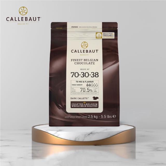 Goods Bakery ดาร์กช็อคโกแลต Callebaut Chocolate Couverture 70.5% ขนาด 2.5kg