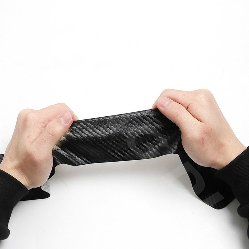 Toyota TRD สติกเกอร์คาร์บอนไฟเบอร์ ป้องกันรอยขีดข่วน สำหรับติดประตูรถยนต์ Wish Vios Yaris Avanza Corolla Cross - รูปที่ 7