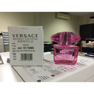 Versace bright crystal absolu edp 90 ml กล่องเทสเตอร์