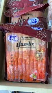 ปูอัดเบนโตะ ทวีวงศ์ แพค 500 กรัม (40 ชิ้น)